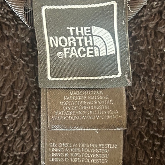 The North Face Osito Fleece Jacket Full Zip Black Soft Cozy Women's Medium - Picture 2 of 5